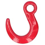 6500lb Lifting Hook, Large Opening Alloy Steel Crane Hoist Hook Lifting Parts for Construction Engineering