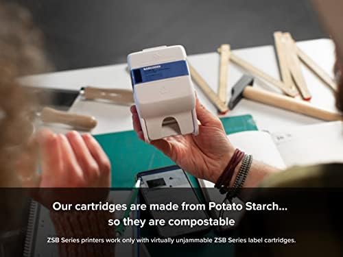 Zebra 4-Inch Thermal Label Printer - Wireless Label Maker for Postage, Shipping and Address Labels - For Home and Small Business - Compatible with Shopify, Ebay, Amazon - ZSB-DP14