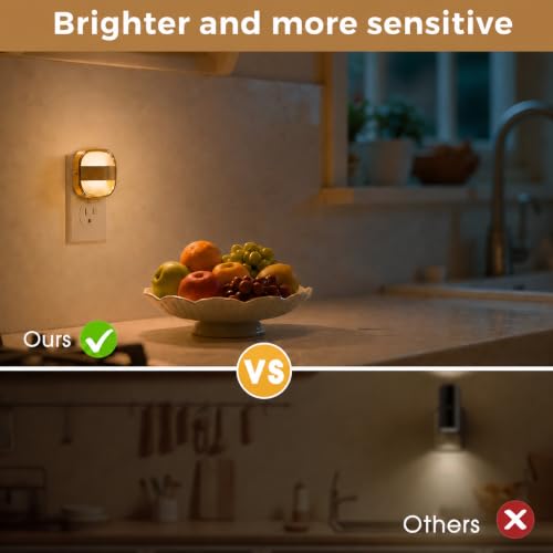 Image of L LOHAS LED Night Lights Plug into Wall,Dusk to Dawn Sensor Night Light