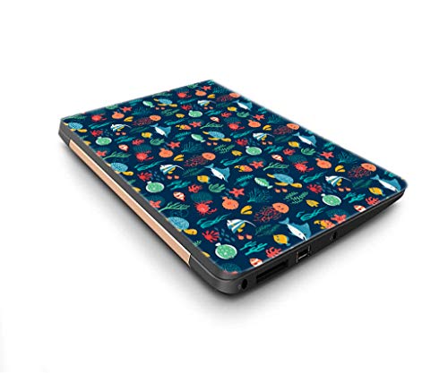 Image of GalaxsiaTM Turtle Fish Pattern Vinyl Laptop Skin /Sticker /Cover /Decal Compatible for Any 15.6 Inches Laptop (Hp /Dell /Sony /Acer /Lenovo /Asus. Etc) Or Notebook.