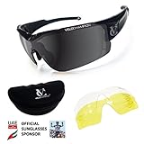 Protección UV: todas nuestras lentes VeloChampion ofrecen 100% protección UV400 para proteger tus ojos de los rayos nocivos del sol con protección de categoría 3.