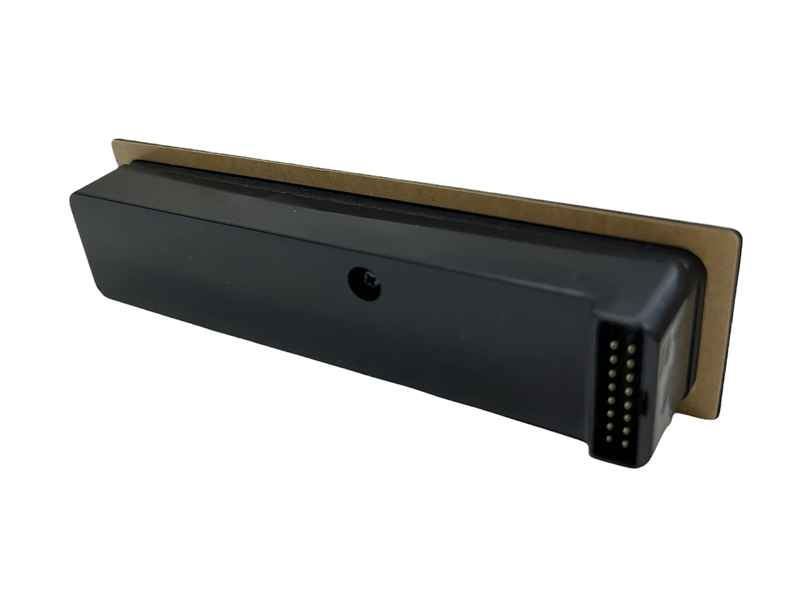 ERICAMBI, Tastiera Display LED PN005_A01 Micronova, Schede di Controllo N 100 per Stufe a Pellet, ad Incasso Orizzontale, 3 Tasti Fisici, Dimensioni: 140x37x25 mm