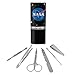 NASA Official Meatball Logo Stainless Steel Manicure Pedicure Grooming Beauty Care Travel Kit