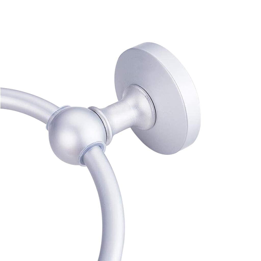 Toalleros Anillo de Toalla Espacio nórdico Toalla de Aluminio Anillo Colgante Toallero Toallero Toallero Anillo Toallero Accesorios de baño