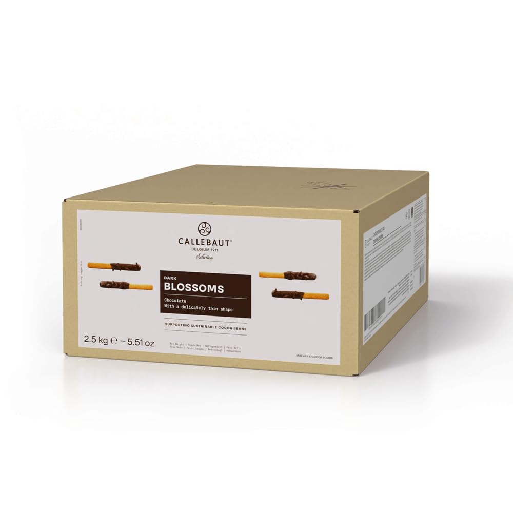 Callebaut 1 bobina de mantequilla de cacao y chocolate negro de 2,5 kg