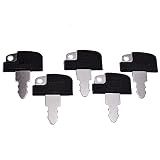 JZGRDN 5PCS Ignition Keys 14446213200 14446213202 12657078720 Compatible with Mahindra 2310 2810 3510 2538 HST 2540 Gear T4 2545 Gear T4 2638 HST 2645 Tractors