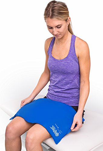 Image of Chattanooga ColPac-Reusable Gel Ice Pack-Oversize Large Ice Pack-11 in x 21 in (28 cm x 53 cm)-Cold Therapy-Knee, Arm, Elbow, Shoulder, Back-Aches, Swelling, Bruises, Sprains, Inflammation (Pack of 5)