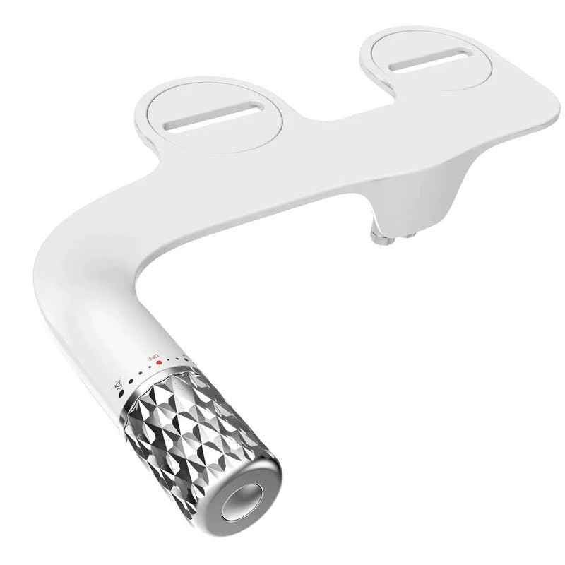 ABS Bidet Toilet Seat Bathroom Flusher No Electricity Required