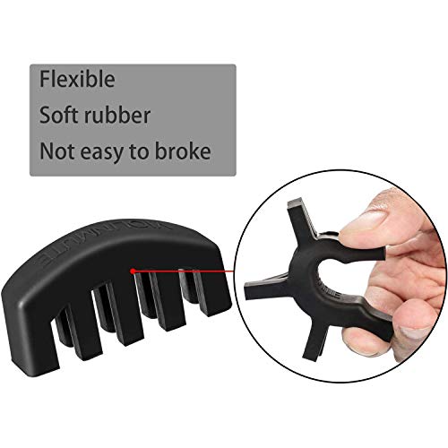 8 Pack Rubber Viool Practice Mute Set, Inbegrepen 2 x Claw Style Mute en 6 x Viool Finger Guide Sticker voor Viool… - Image 8