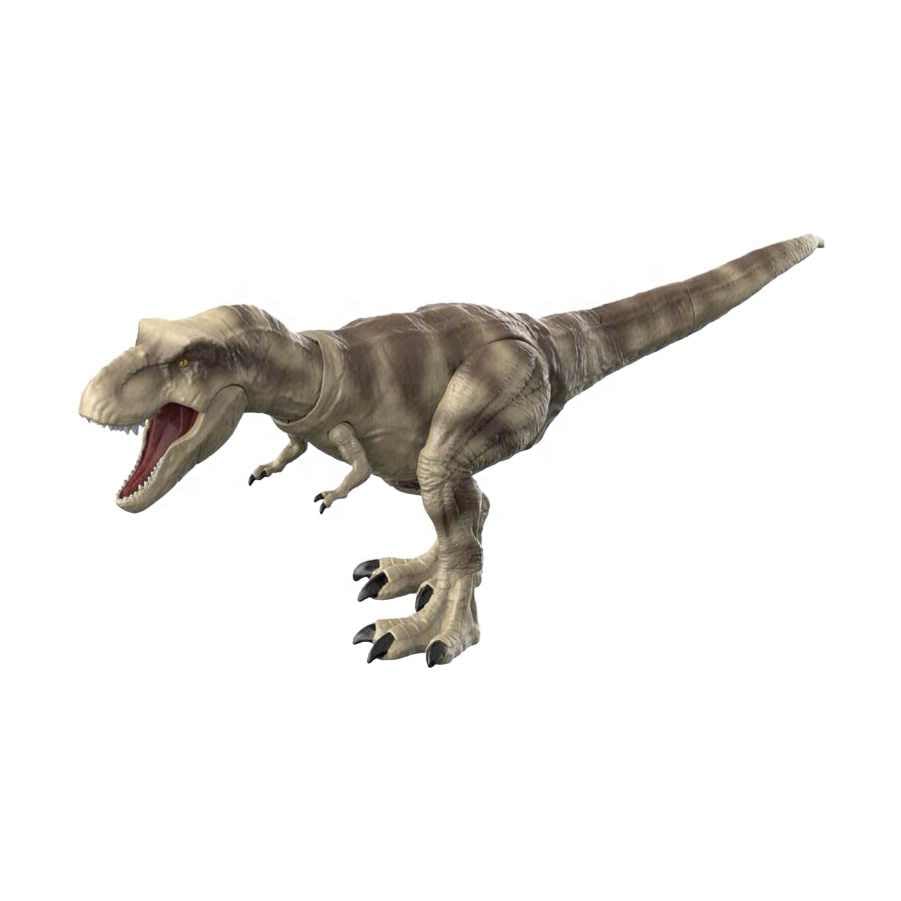 De-Lite 2025 Action Figures Soft Touch Vinyl Plastic Collectible Model Toys… (Trex Dinosaur World Rebirth Collection Figure with Super Deluxe Articulation, 30 cm Long)