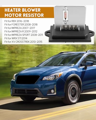 Image of HVAC Heater Blower Motor Resistor Fit for Subaru Crosstrek Forester Impreza Impreza R Sport WRX STI, Replace 72226FG001 72226FJ000 T1013684C 984-509
