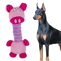 犬のぬいぐるみ Amazon | 小型犬のきしむおもちゃ | インタラクティブ ロング