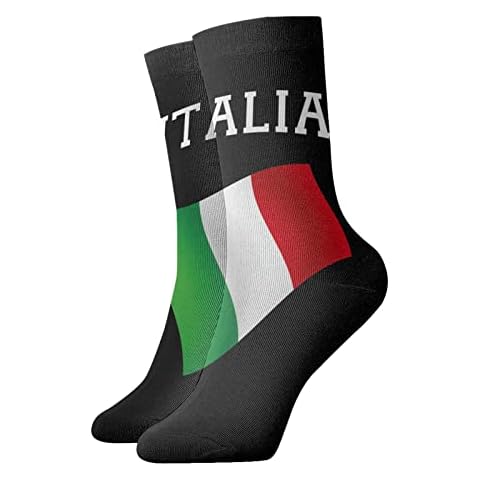AOOEDM Italian Flag Socks for Comfort Cover