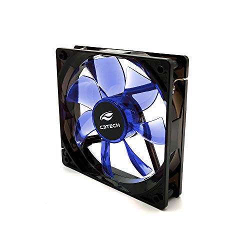 Cooler Fan Storm 12 cm LED, C3Tech, F7-L100Bl, Acessórios para Computador, 408260210200