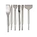 6 in 1 Chisel Kit Masonry Concrete Drill Bit Set 40Cr Steel Rotary Hammer Tools