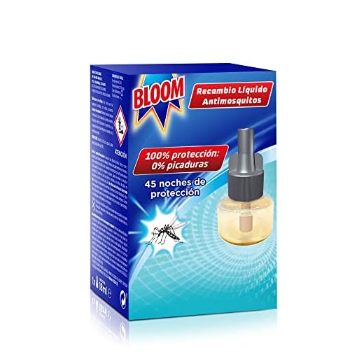 Recambio Bloom Electrico Líquido contra mosquitos común y tigre - 1 pack