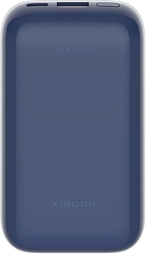 Xiaomi Power Bank 33W 10000 Mah Pocket Edition Pro - Bateria Externa Carga Rápida | Cargador Portátil Inalámbrico | Cargador Batería Externa Extrarápida | Color Azul