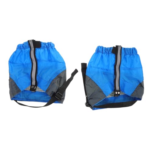 Baluue ショート丈防砂ゲイター 軽量耐摩耗性 アンチスキッドポータブルシューカバー ハイキング ランニング 狩猟用アウトドア靴カバー