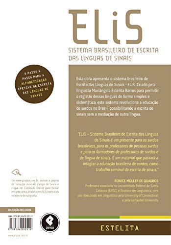 ELiS: Sistema Brasileiro de Escrita das Línguas de Sinais