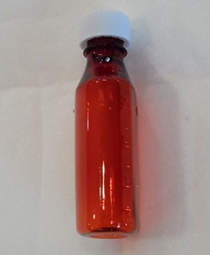 Graduated Oval 2 Ounce Amber RX Medicine Bottles w/Caps-Case of 200-Pharmaceutical Grade-The Ones We Sell to Pharmacies, Physicians, Labs, Hospitals