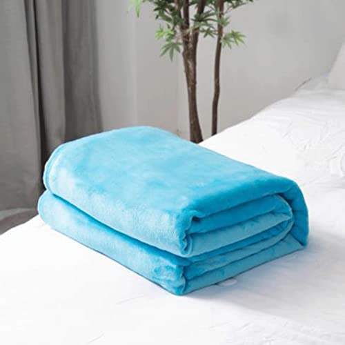 Plaid de lit cocooning couverture douce pour soirées télé en hiver 110x150