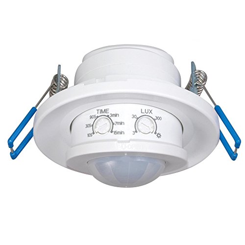 Maclean MCE130 Infrared Motion Sensor IR Built Range 6m, 800W/Incandescent Lamps, 400W/Energy-Saving Lamps (MCE130)