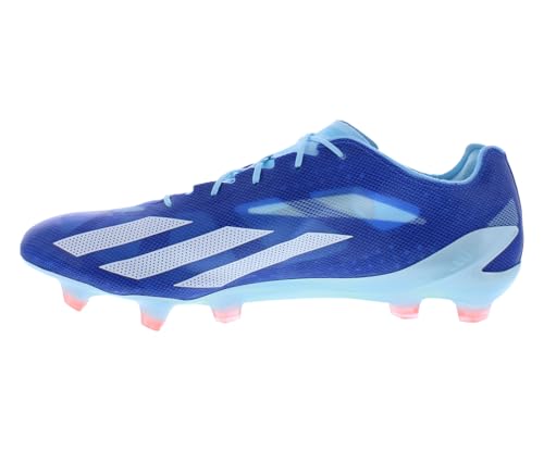 adidas adidas X Crazyfast FG Unisex Shoes Size 13, Color: Bright Royal/Footwear White/Solar Red-Blue
