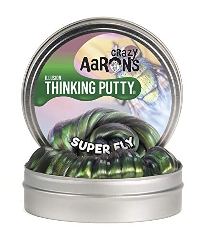Crazy Aaron's Thinking Putty, 3.2 Ounce, Super Illusions Super Fly