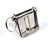 Basis Höhe: 48 mm/4,8 cm MX Marine Boot Edelstahl Anker Kette Stop