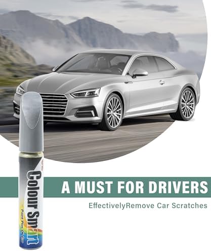 iolory Car Paint Touch Up Pen,Scratch Remover for Car Paint,Quick And Easy Automotive Scratch Remover Pen for Deep Scratches,Touch Up Paint Pen Scratch Repair,Suitable for Most Cars,SUVs,RVs (Silver) - 4
