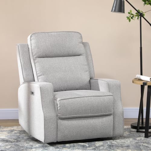 HOMCOM Electric Power Recliner, Wall Hugger Armchair with USB Charging