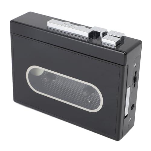 Convertidor de Grabadora de Reproductor de Cassette Portátil de Topincn con Automático, Radio FM, Toma de Auriculares de 3.5 Mm, Grabadora de Cinta Vintage para Casa