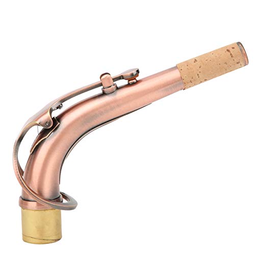 Saxophone Neck, 2.45Cm Saxophone Neck Brass, Durable Brass Alto Saxophone Bend Neck, Saxophone Replacement For Alto Sax Bend Tube(Antique) #TOP4