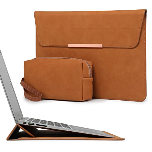 HYZUO 13 Inch Laptop Sleeve Case with Stand Feature Compatible with MacBook Air M2 A2681 13.6
