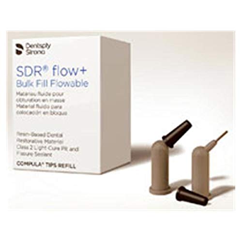 Dentsply Sirona 61C107P SureFil SDR Flow+ .25 Gm Compula Tips A2 15/Pk
