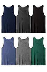 6 Pack - Black/Denim/Grey/Hunter/Navy/Charcoal