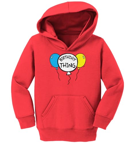 Birthday Thing - Balloons Kids Book Toddler/Youth Fleece Hoodie