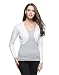Sofishie Long Sleeve Shrug Cardigan - White - Small