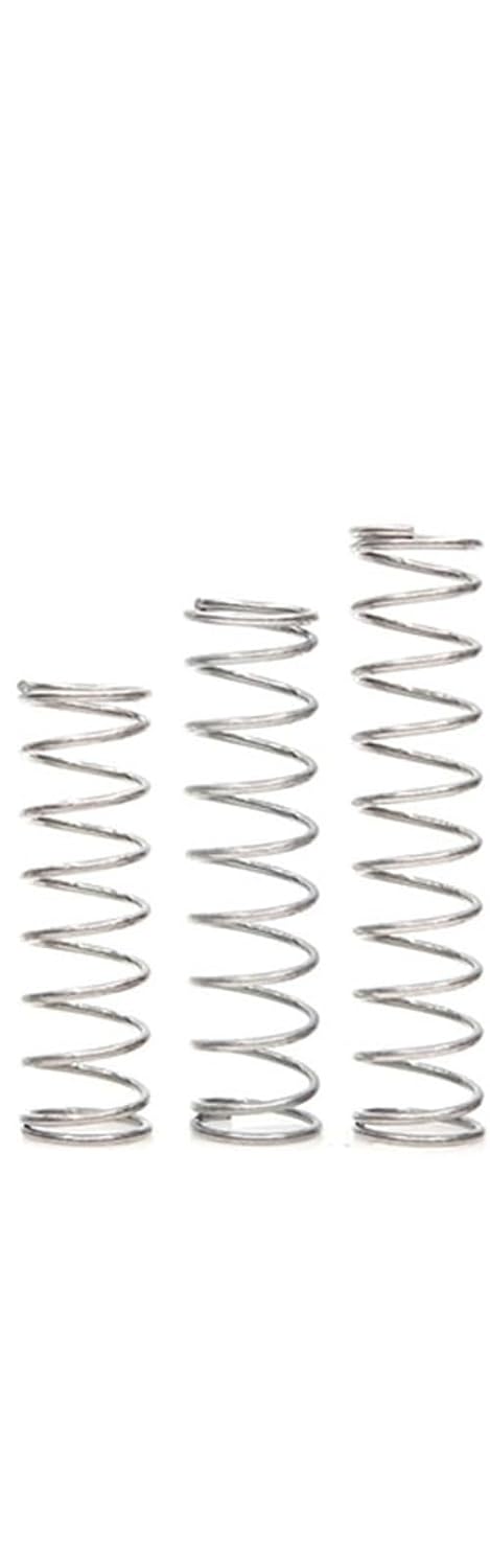 Compression Spring, Compression Spring 304 Stainless Steel 0.9x12x(5-100) mm Pack of 10 Pieces(10 Pcs 0.9 x 12 x 70mm)