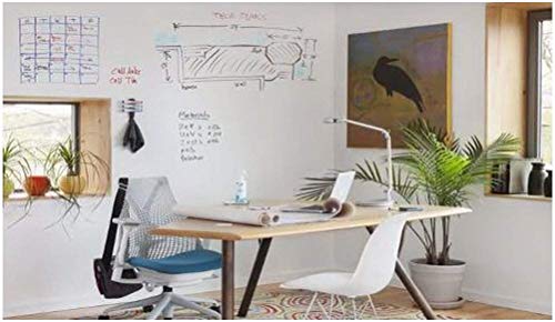 Adesivo Branco Quadro Lousa 2m X 60cm Decorativa