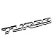 3D Letter Metal Emblem Turbo Badge (Chrome Silver)