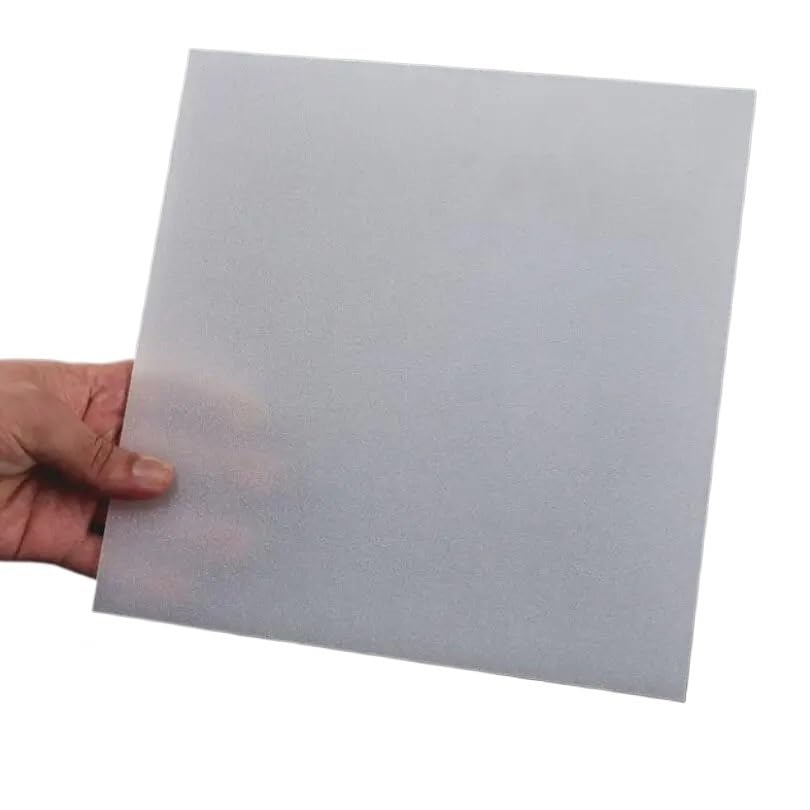 Feuille de diffusion PS mate pour profilé LED et panneau lumineux opale sur mesure