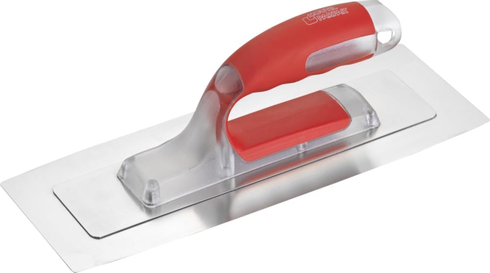 Loutil Parfait Finishing Trowel Double Blade BI-Flex, Tempered Stainless Steel 45 cm