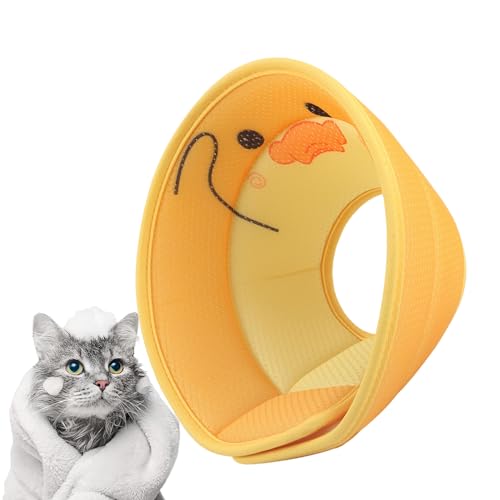 Cone de gato,Cone macio de pescoço de gato com padrão animal bonito | Donut de pescoço de cachorro p