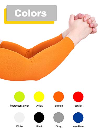 8 Pairs Arm Sleeves UV Sun Protection for Men Women Cooling Tattoo Cover Up Sleeves2