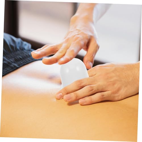 4pcs Silicone Cupping Vacuum Suction Massage Cups for Home Use Transparent Design for Body and Safe and Durable Silicone Cupping Tools miniatura 4