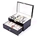 JRZTC Scatole per Orologi Scatole per Orologi in Legno Scatole per Orologi a 20 Bit Scatole per Orologi di Fascia Alta a Doppio Strato per Orologi da Uomo e Donna