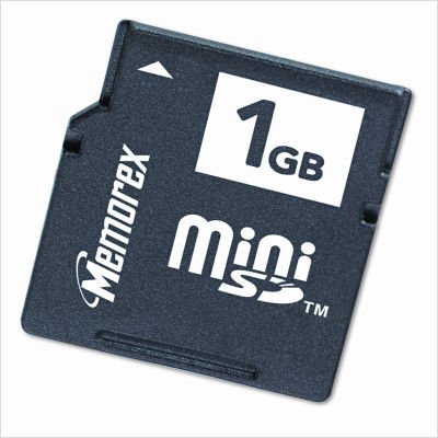 Memorex Mini Secure Digital TravelCard 1024MB�B