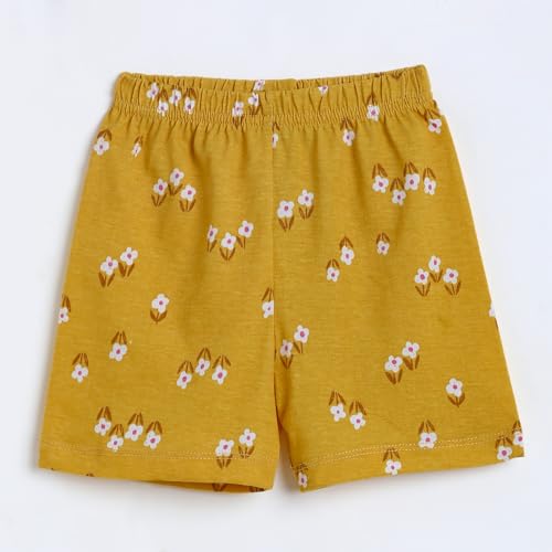 Image of The Boo Boo Club Pure 100% Cotton Baby Boy's & Baby Girl's Printed Shorts (Pack of 5)