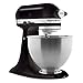 KitchenAid Classic Series 4.5 Quart Tilt-Head Stand Mixer K45SS, Onyx Black